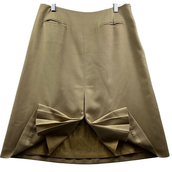 Vintage Talbots Italian Wool Timeless‎ Tailoring A-Line Skirt Made in USA Sz 10 - Picture 4 of 8